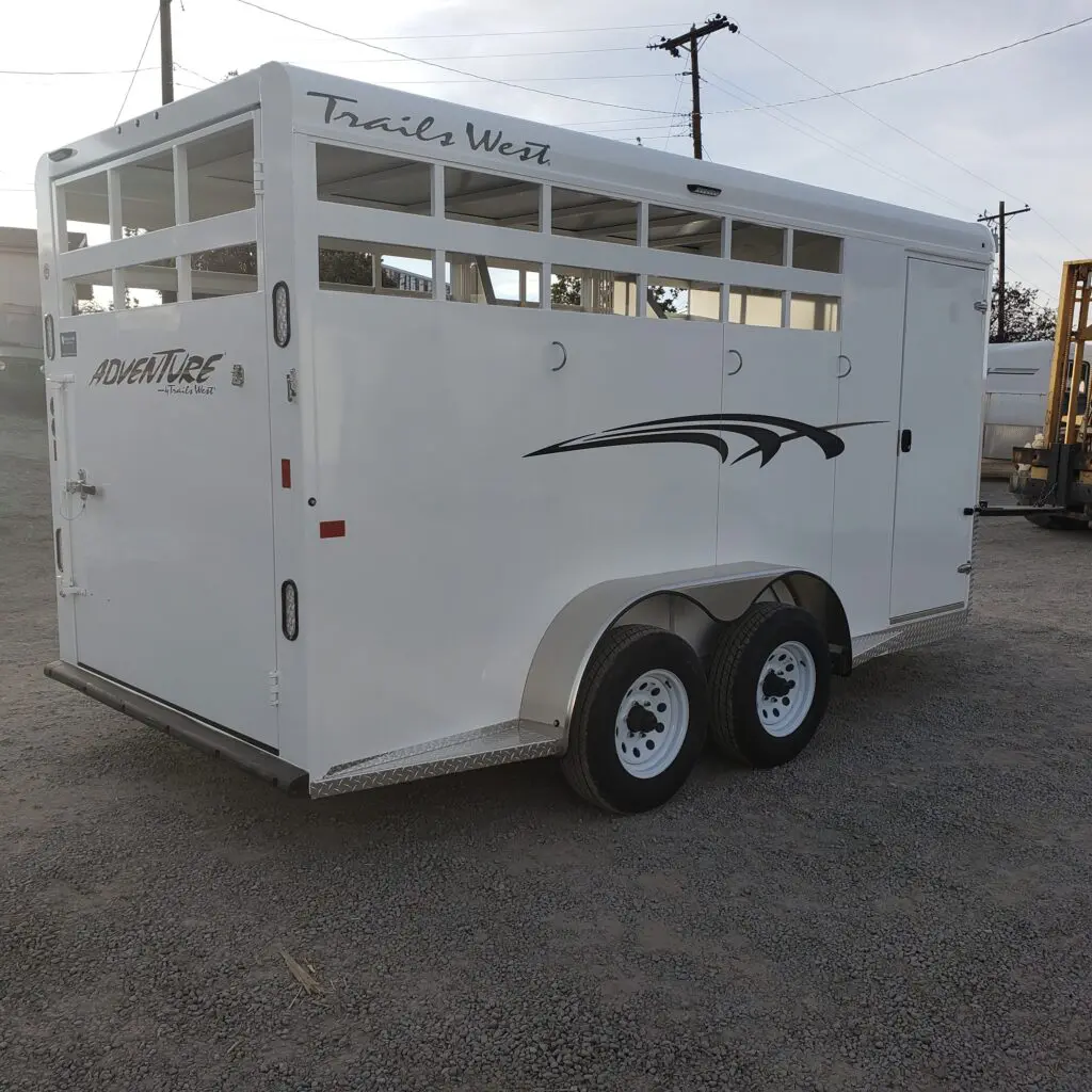 2025 Trails West Adventure II 3 Horse Trailer - Image 5