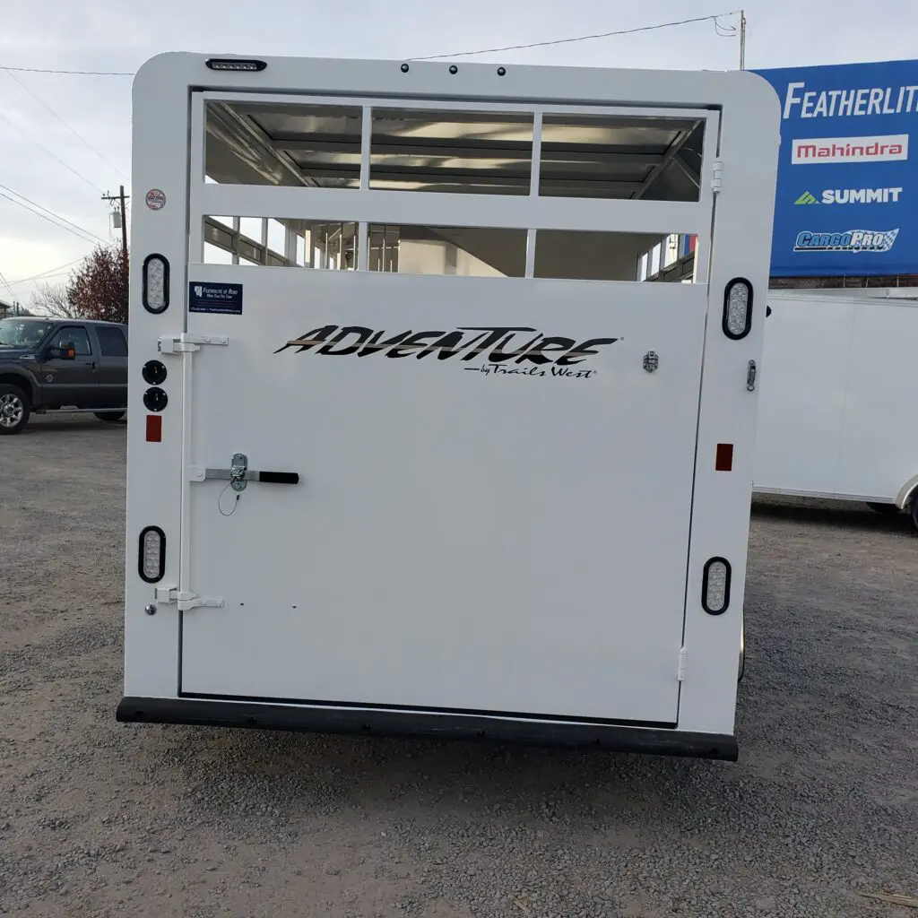 2025 Trails West Adventure II 3 Horse Trailer - Image 4