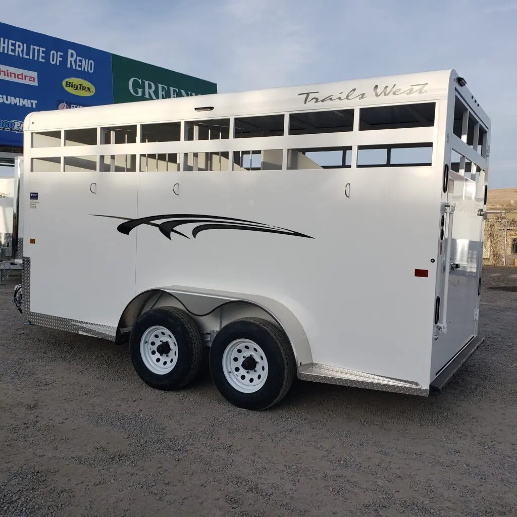 2025 Trails West Adventure II 3 Horse Trailer - Image 3