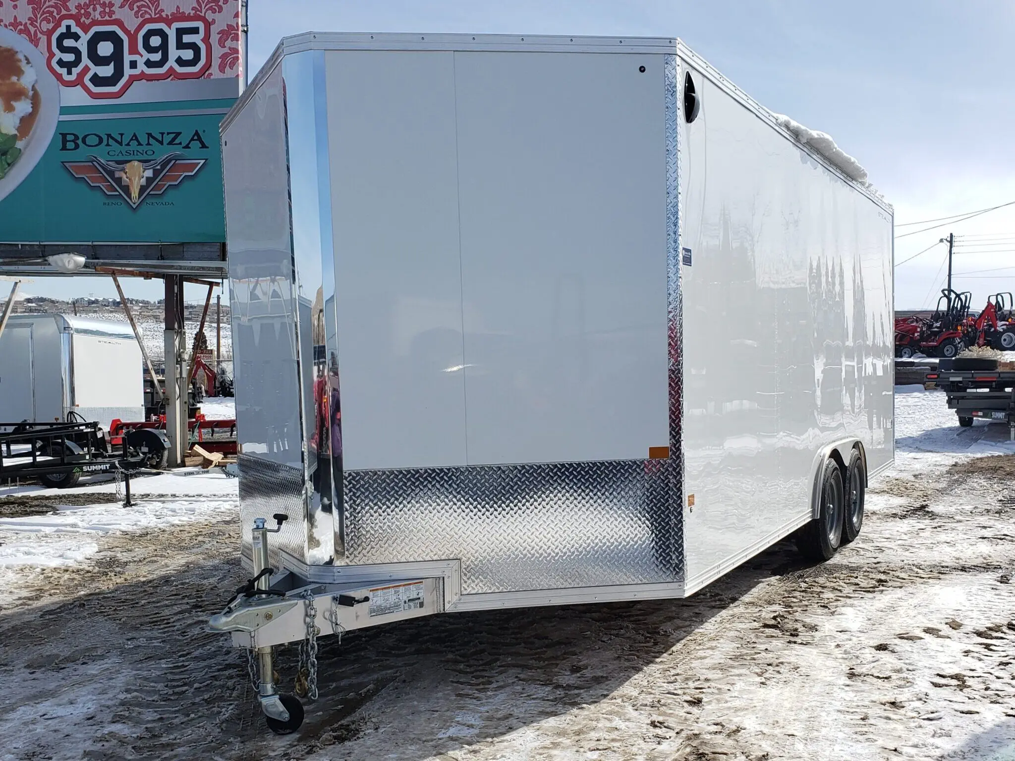 2026 CargoPro 8.5'x20' V-Nose Stealth Enclosed Car Hauler XLT