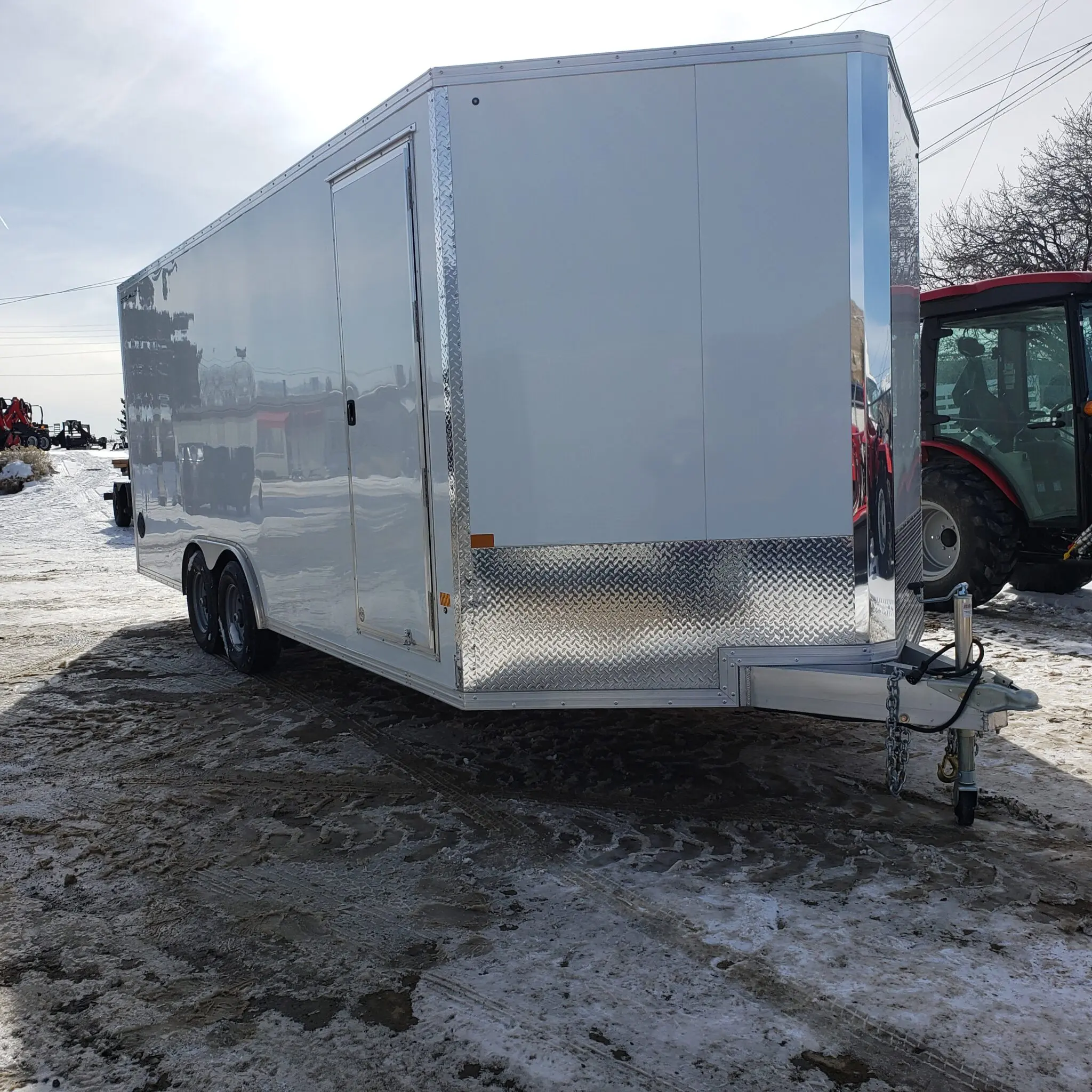 2026 CargoPro 8.5'x20' V-Nose Stealth Enclosed Car Hauler XLT - Image 3