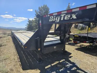 2017 Big Tex Pre-Owned 22GN 40' Gooseneck Equipment Trailer