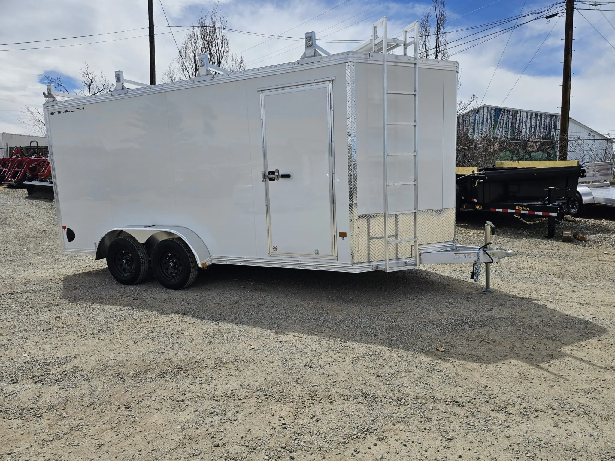 2025 CargoPro 7'x16' V-Nose Stealth Trailer w/ Contractor Pkg