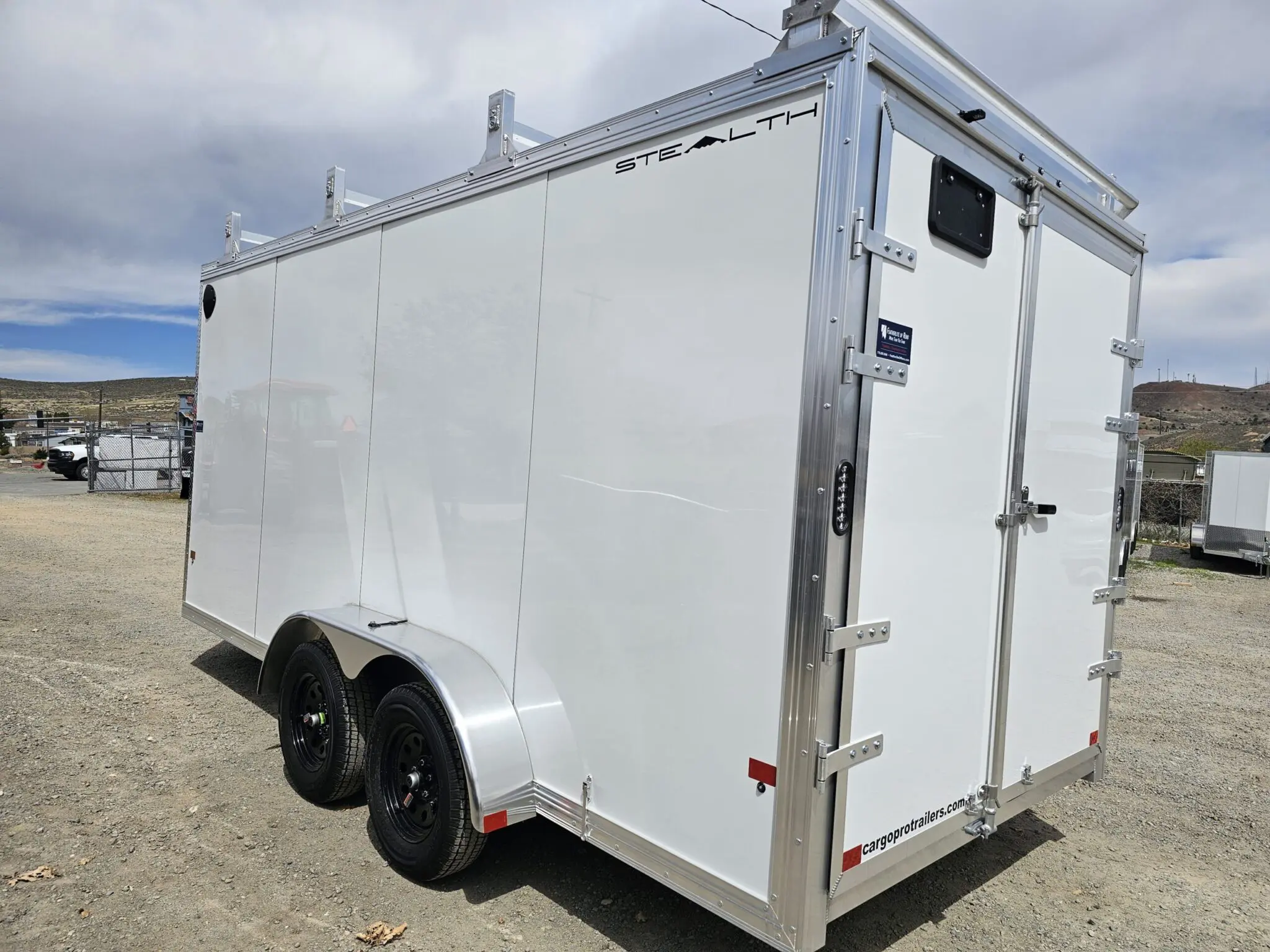 2025 CargoPro 7'x16' V-Nose Stealth Trailer w/ Contractor Pkg - Image 4