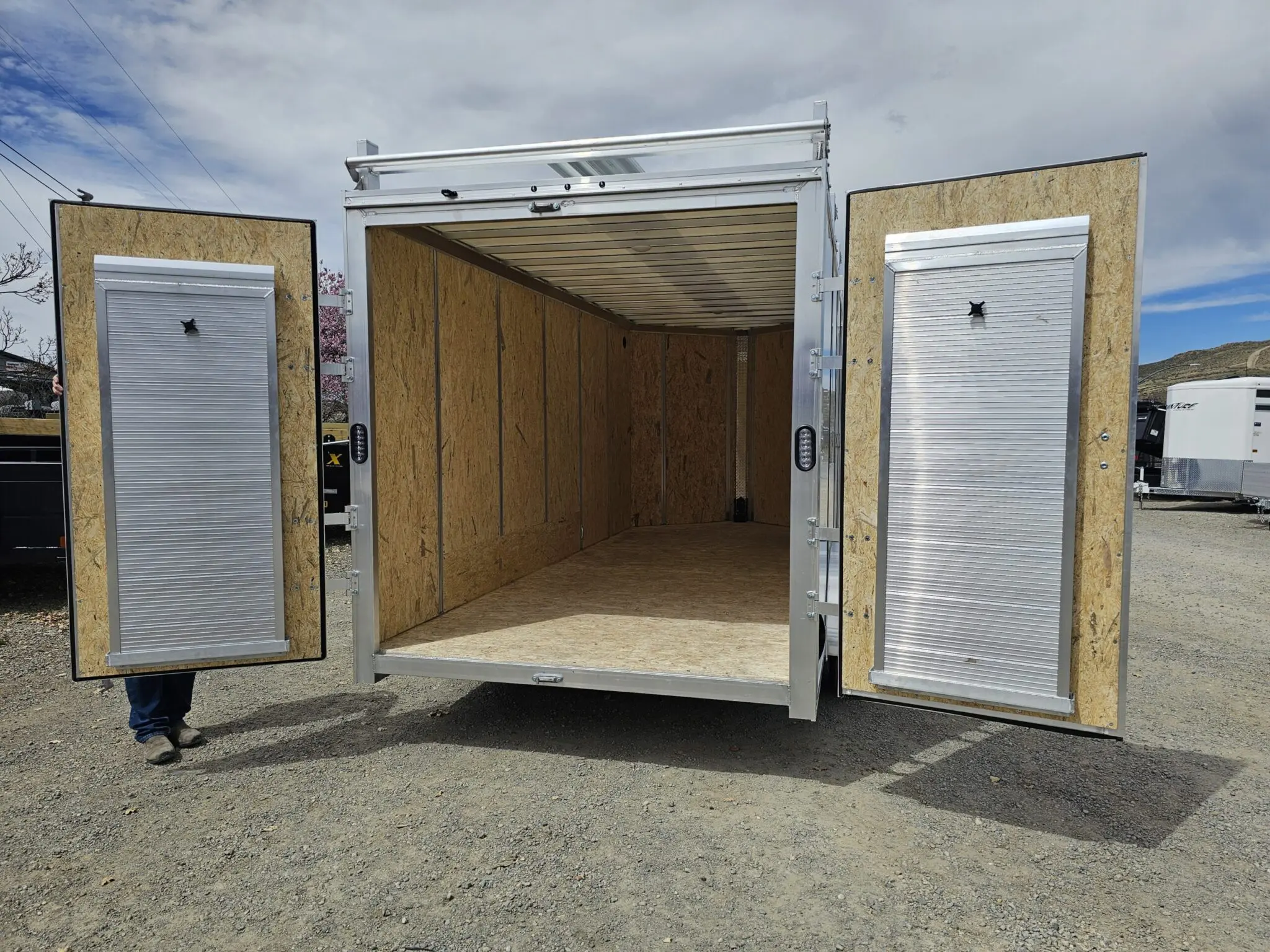 2025 CargoPro 7'x16' V-Nose Stealth Trailer w/ Contractor Pkg - Image 7
