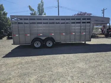 2025 Titan Gooseneck Stock Trailer