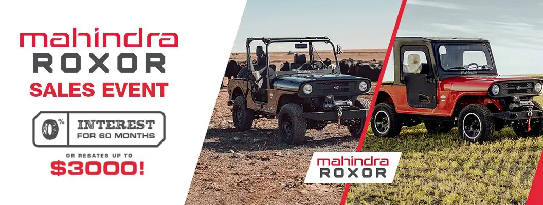 FOR_Mahindra-Roxor-Sale_Slider Mahindra Roxor Sales Event