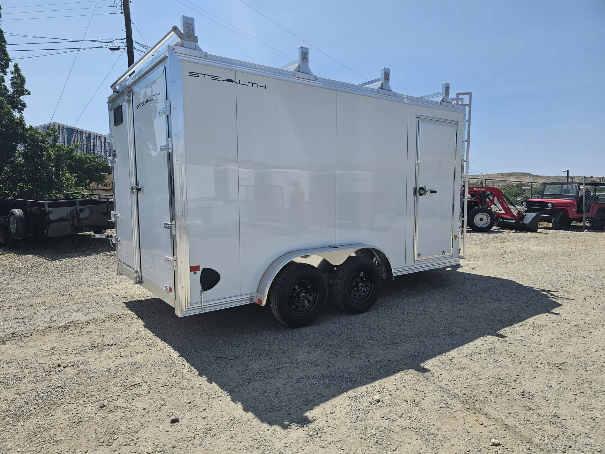 2025 CargoPro 7.5'x14' V-Nose Stealth Trailer w/Contractor Pkg - Image 2