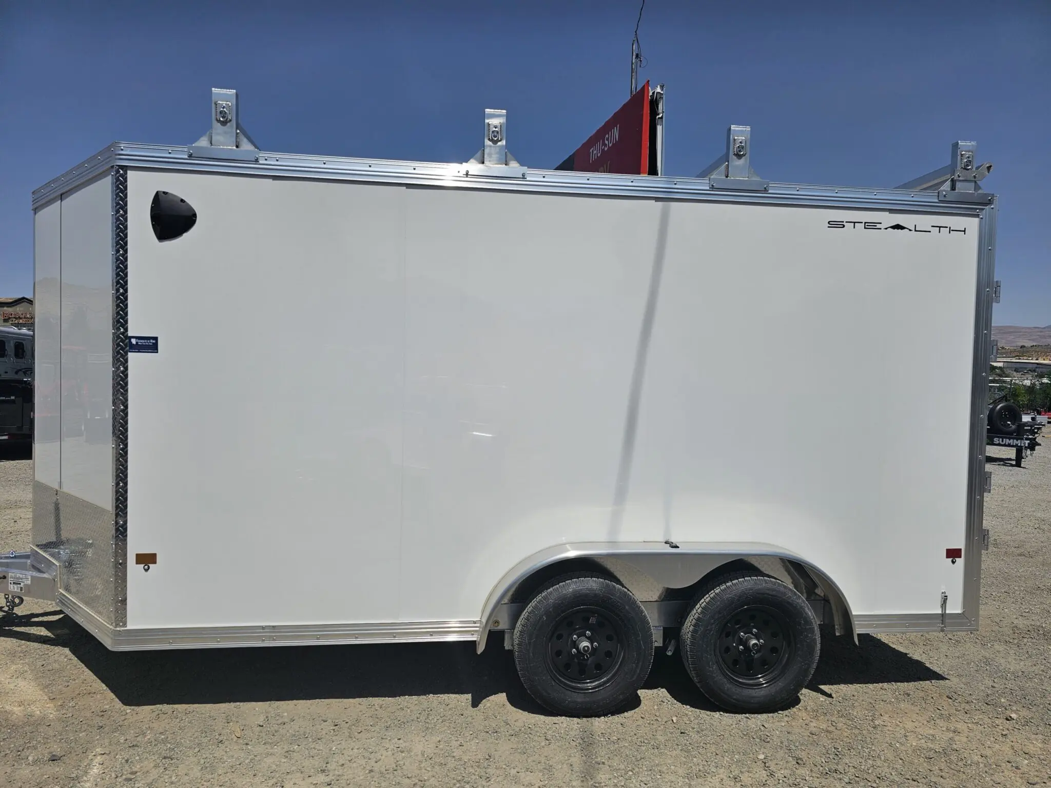 2025 CargoPro 7.5'x14' V-Nose Stealth Trailer w/Contractor Pkg - Image 7