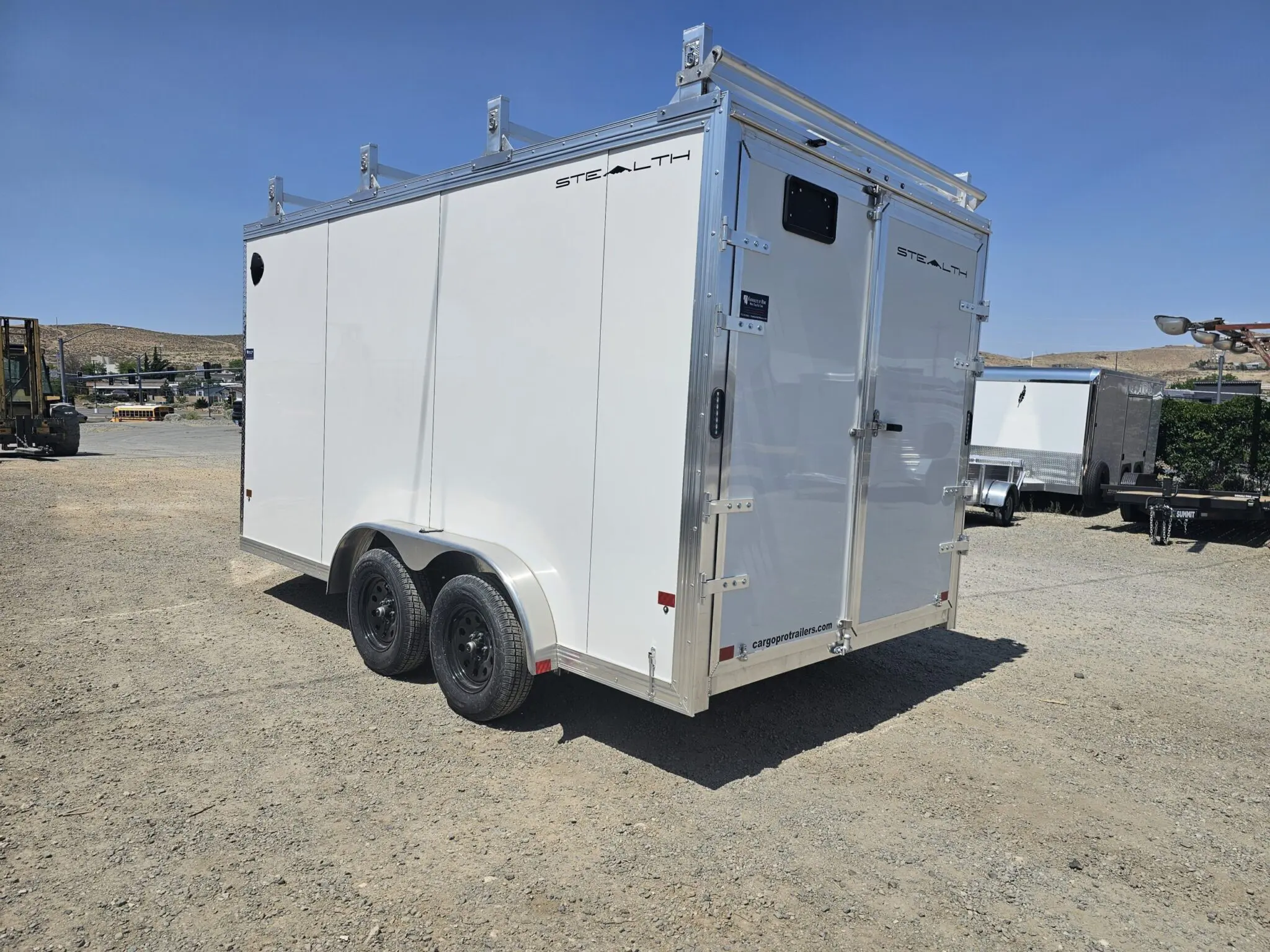 2025 CargoPro 7.5'x14' V-Nose Stealth Trailer w/Contractor Pkg - Image 8