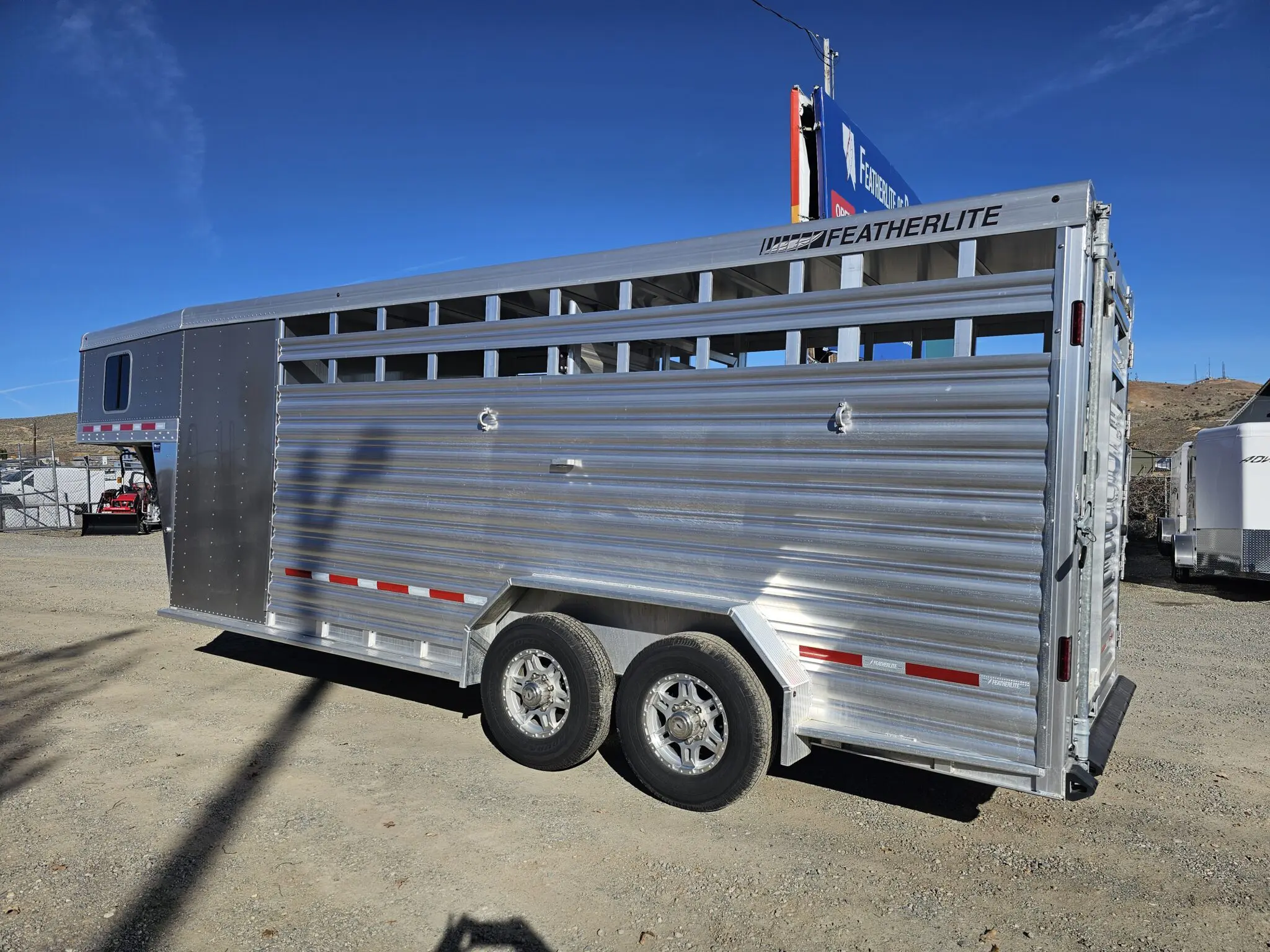 2023 Featherlite 8413 7'x20' Stock Trailer - Image 6