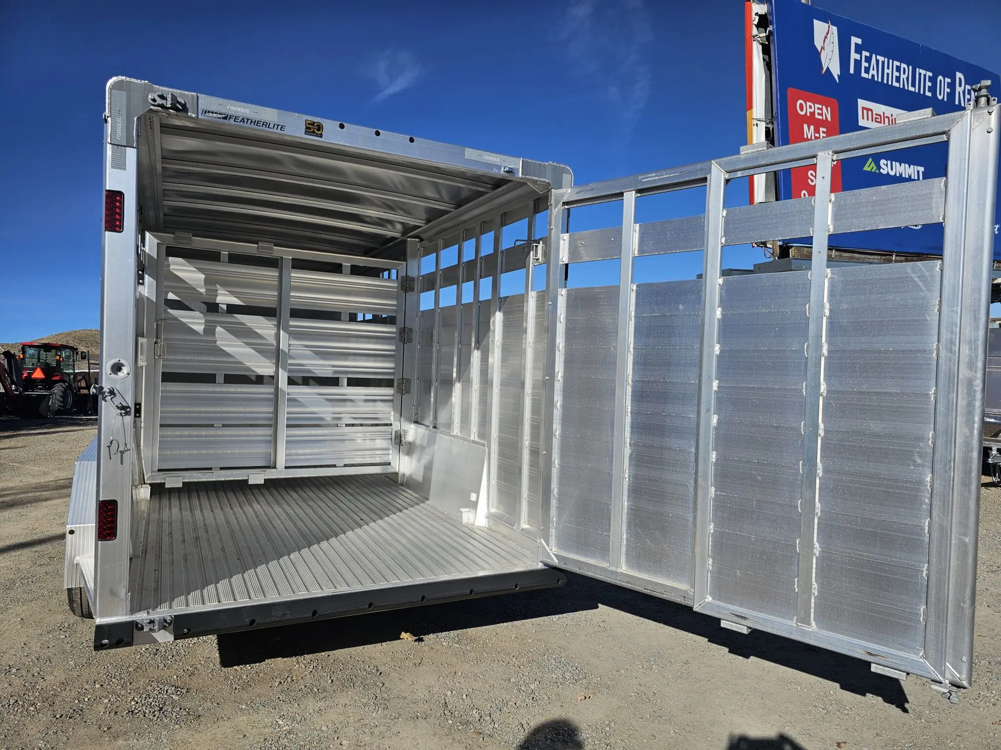 2023 Featherlite 8413 7'x20' Stock Trailer - Image 12