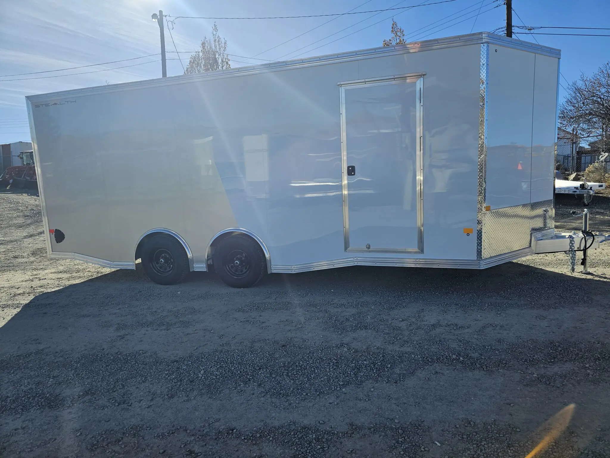 2026 CargoPro 8.5'x20' V-Nose Stealth Enclosed Car Hauler - Image 4
