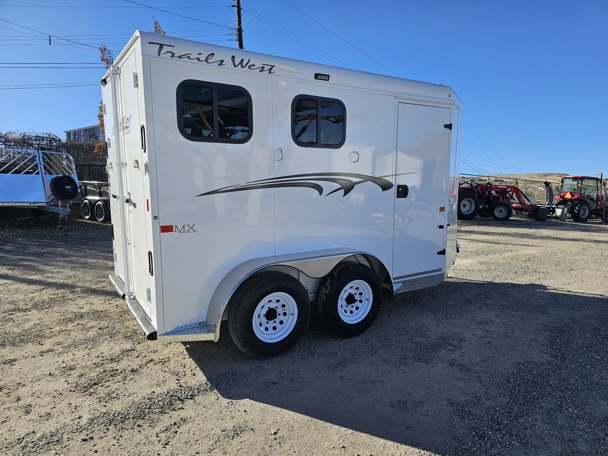 2026 Trails West Adventure II MX 2 Horse Trailer