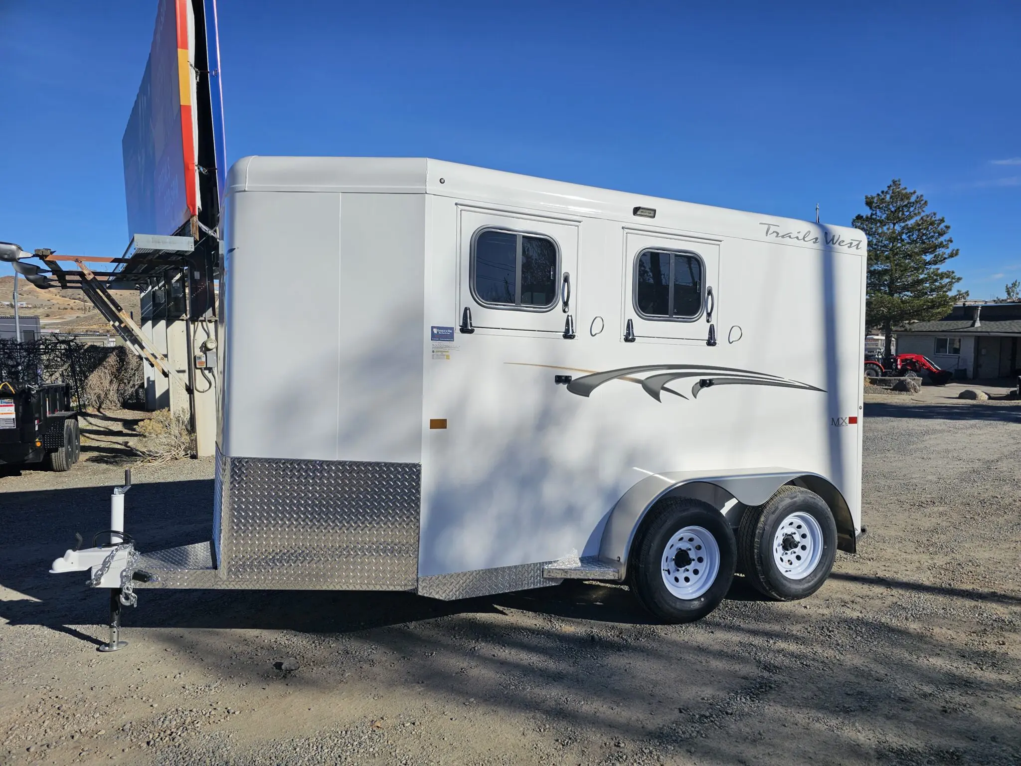 2026 Trails West Adventure II MX 2 Horse Trailer - Image 4