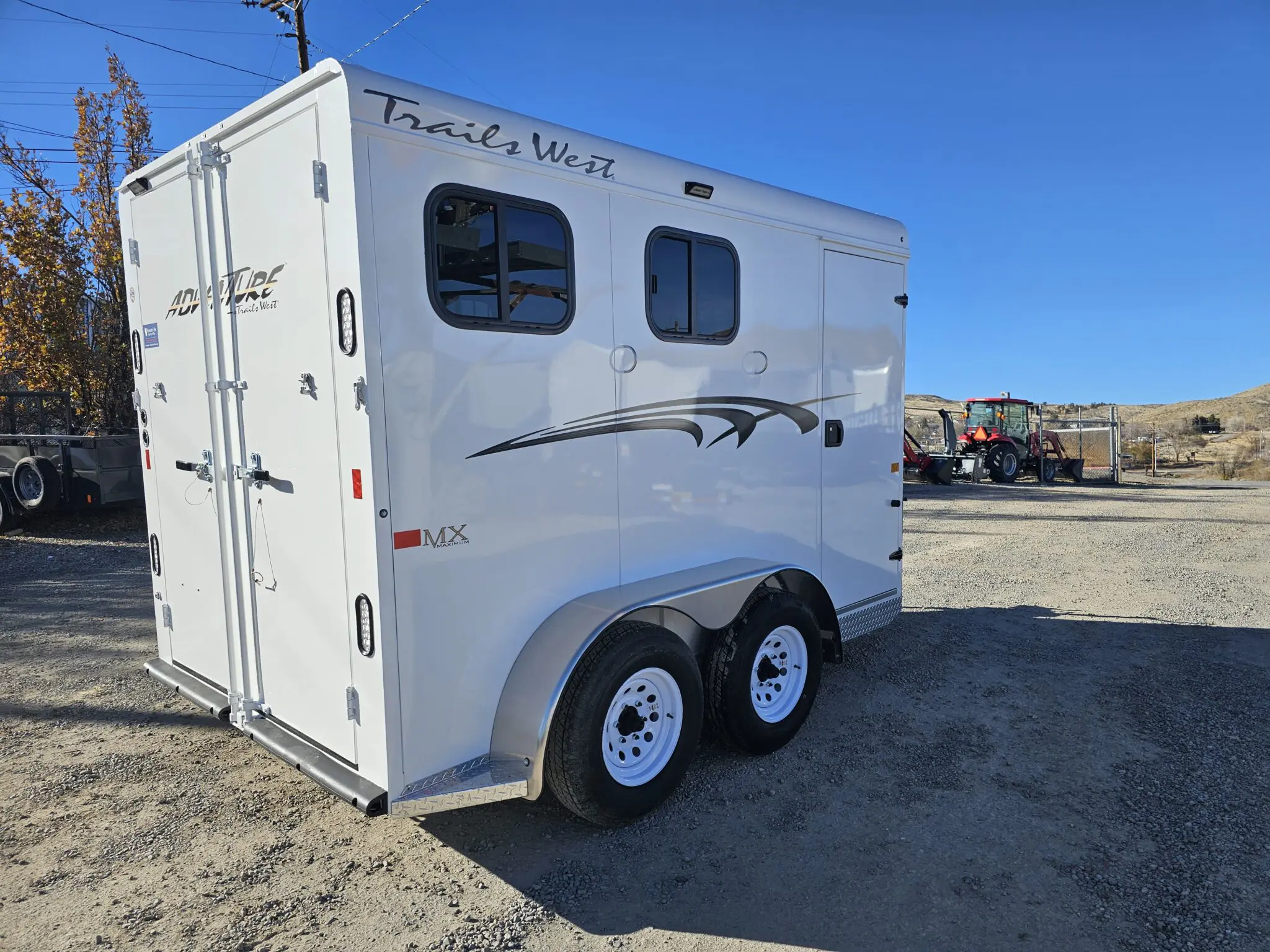2026 Trails West Adventure II MX 2 Horse Trailer - Image 6