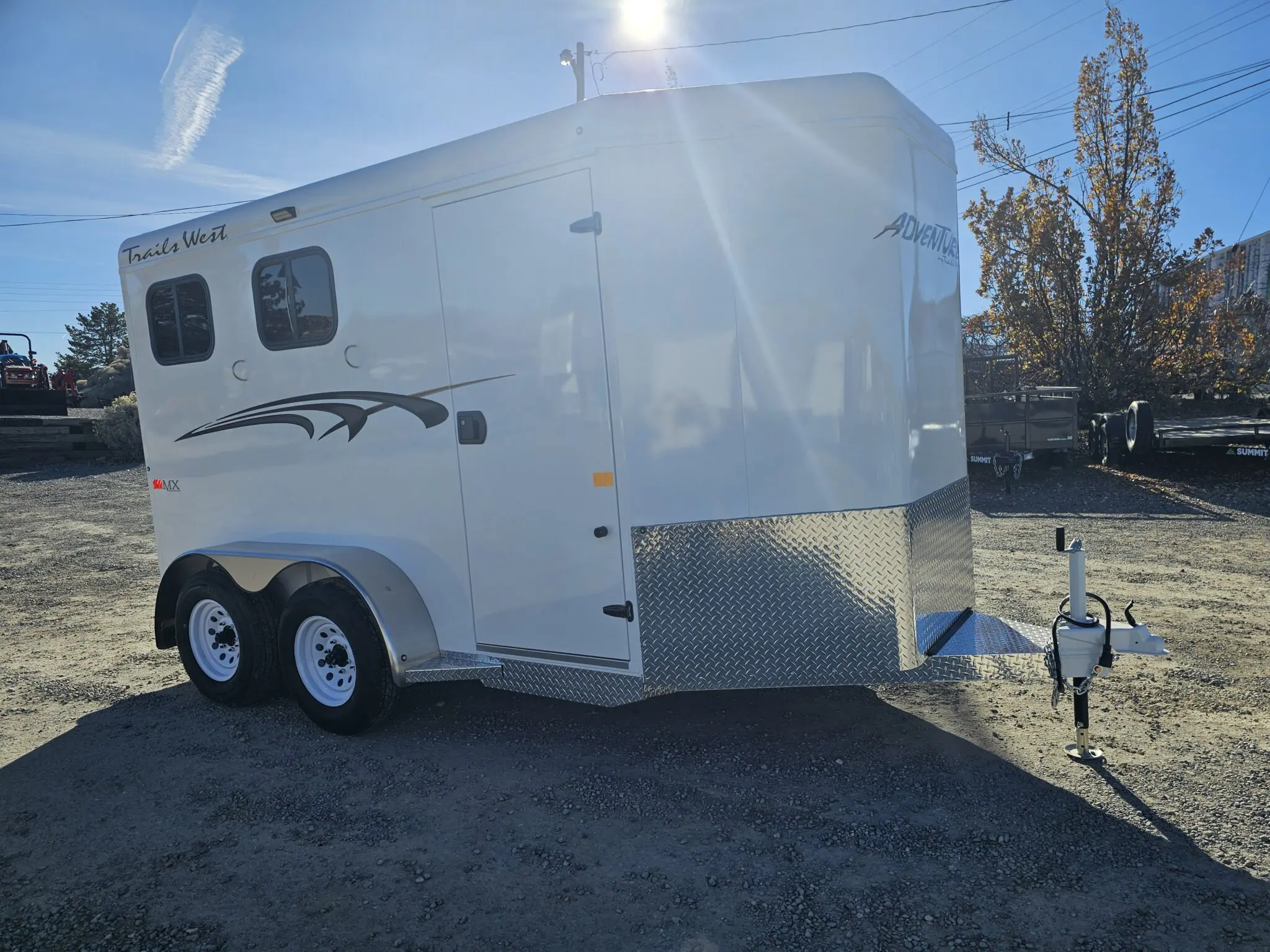 2026 Trails West Adventure II MX 2 Horse Trailer - Image 7
