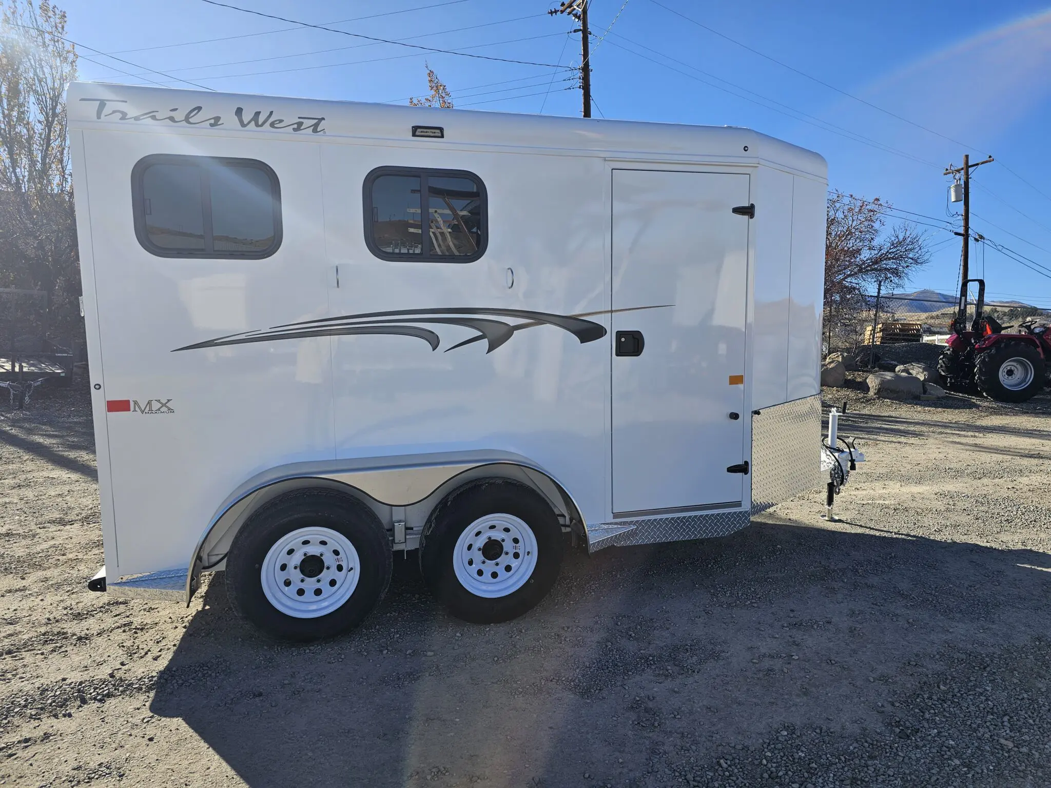 2026 Trails West Adventure II MX 2 Horse Trailer - Image 8