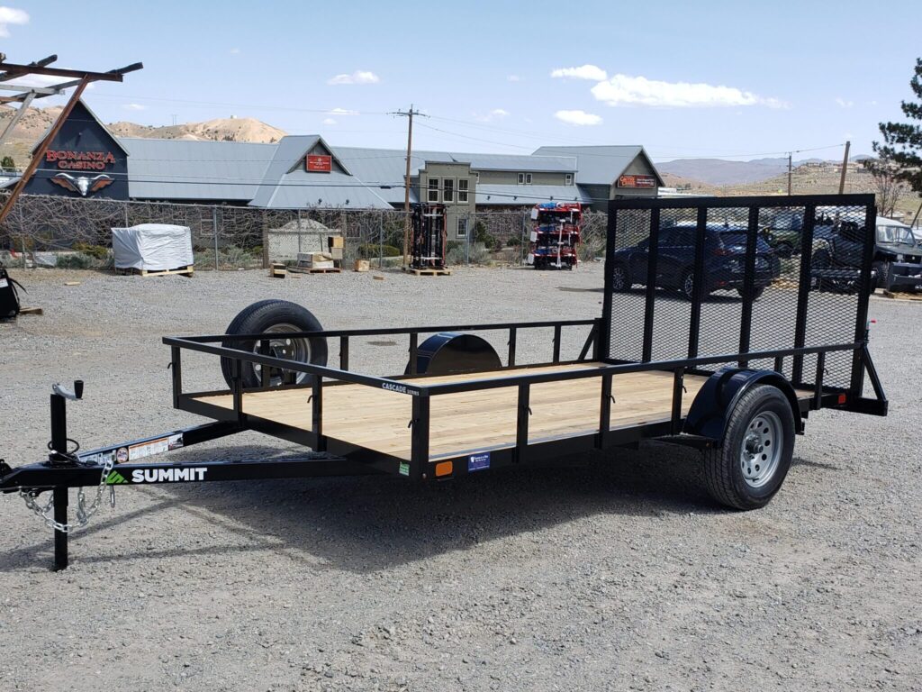 2022 Summit Cascade 7'x12' Utility Trailer Featherlite of Reno