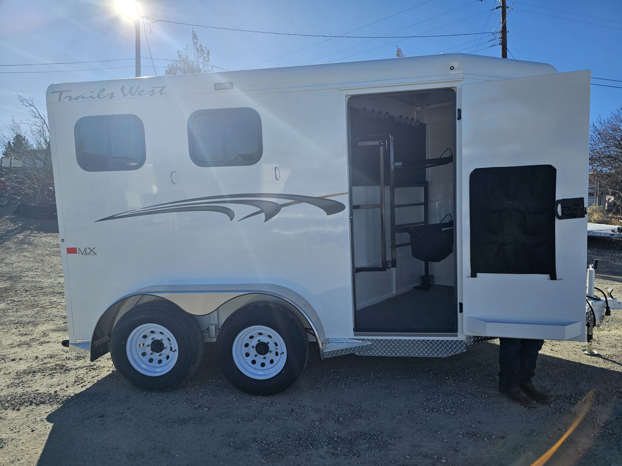 2026 Trails West Adventure II MX 2 Horse Trailer - Image 13